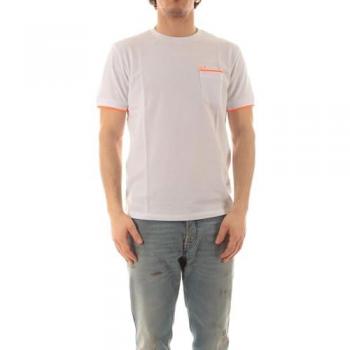 T-Shirt Blanc SUN68 Homme M