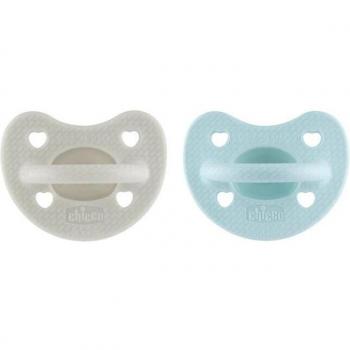 Chicco Physioforma Luxe Pacifier 6-16 Months Blue/Grey 2 Units