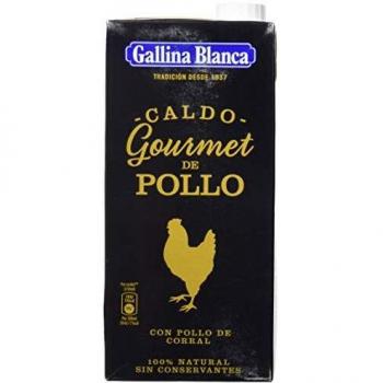 Caldo de Pollo Gallina Blanca 1L Gourmet 100% Natural