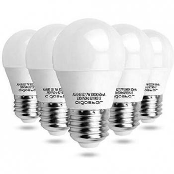 Lampadina LED E27, Potenza: 7W, Flusso luminoso: 520 lm,