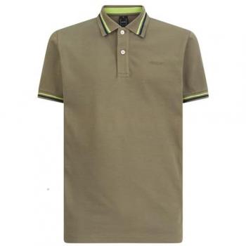 Polo Geox Fluo Marrone Uomo Manica Corta L