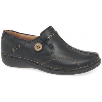 Clarks Un Loop Leder Slipper