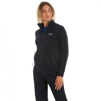 Felpa Deck Fz da donna Slam dark navy L