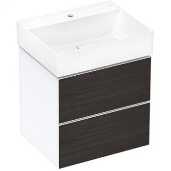 Hansgrohe Xevolos E Waschtisch 60 x 48 cm mit Hahnloch ohne Überlauf