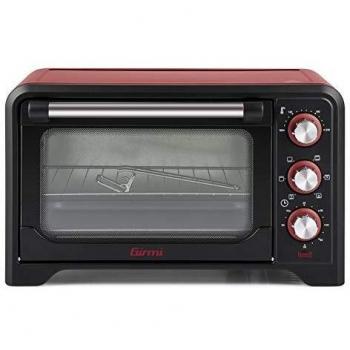 Forno Elettrico Girmi FE2000, 1380 W, Capacità 20 Lt, Colore Rosso