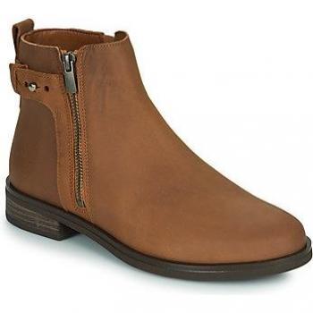 Clarks Brown MEMI LO Mid Boots for Women