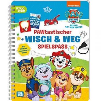 PAW Patrol Mitmachbuch: PAWtastischer Wisch & Weg Spielspaß