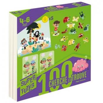 100 cherche et trouve pour super futés 4-6 ans