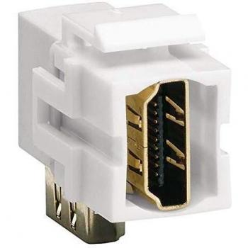 HDMI Keystone angolato 90° Hager VZ20HA – Modulo Accessori
