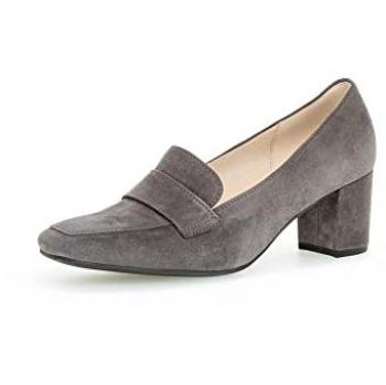 Gabor Damen Pumps grau Blockabsatz 40,5 EU