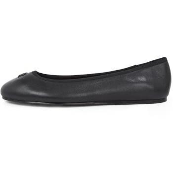 Ballerine Tommy Hilfiger Leather Ballerina FW0FW08654 Nero