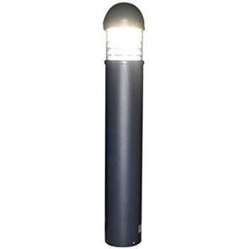 Potelet Transparent Gris 230V 25W 4000°K IP65 ROND