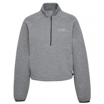 Felpa Hummel Tech Donna Cerniera a Metà