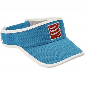 Compressport Visorcap für Kopf – Blau, Größe 1