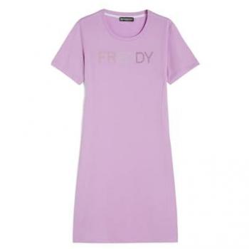 Abito Donna Medium Freddie Logo Max con Borchie Metal Orchid