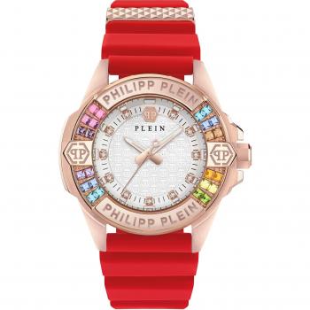 Philipp Plein PWOFA0325 Elegant Dameklok Plein Majesty