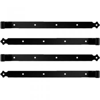 Lot de 4 Pentures Aluminium