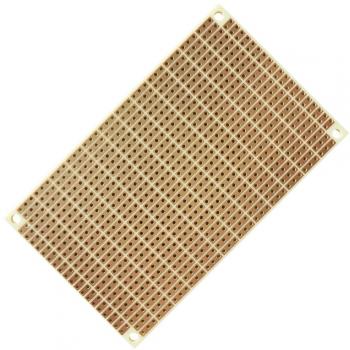 Quadrios 1906SA047 Circuito stampato Carta laminata 60 mm x 100 mm 35 µm Passo 2.54 mm Contenuto 1 pz
