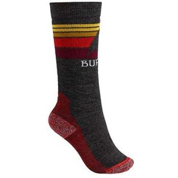 Burton Calcetines de Snowboard Emblem, Niños, Talla M/L, Negro
