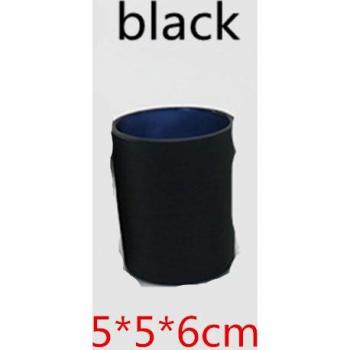 Glasschale für Teelichter, DIY Kerzenzubehör, Matt/Transparent/Schwarz