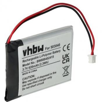 Vhbw Li-polymer Battery for Anki Vector (620 mAh, 3.7 v)