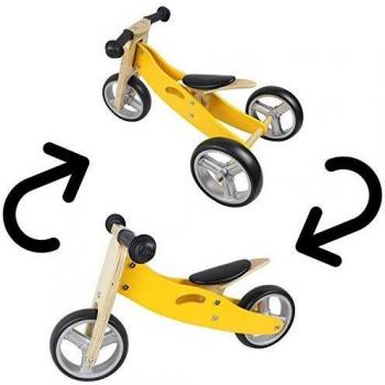 Udeas Bici Senza Pedali cavalcabile 2 in 1 varoom minibike Gialla