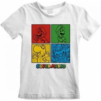 Camiseta Junior Mario Quadrada 9-11 Años