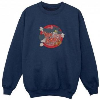 Tom and Jerry Boys Navy Blue Sweatshirt