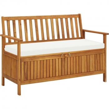 Meuble de terrasse en bois d'acacia solide