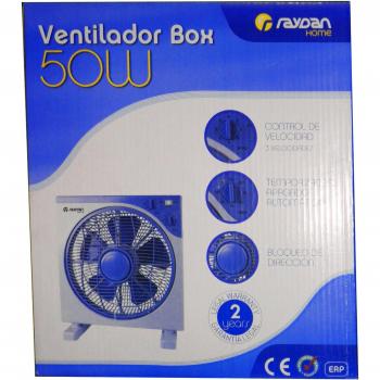 Ventilador de Suelo Raydan Home 30cm 50W