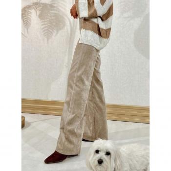 Pantalon Micropane Jeune Beige Mariquita Calme