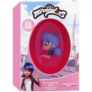 Savon Solide Miraculeux à la Rose 75g avec Figurine Marinette