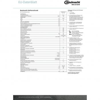 Bauknecht GKN ECO 18A+++ XL Gefrierschrank