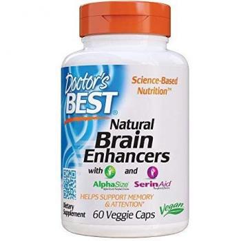 Doctor's Best AlphaSize et SerinAid sans gluten 60 capsules