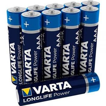 Varta Longlife Power Alkali Batterie LR03/AAA Micro 1,5 V (10er Blister)