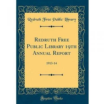 Redruth Free Public Library 19th Annual Report: 1913-14