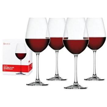 SPIEGELAU Weinglas Set Salute, 4-teilig, 550 ml, Kristallglas