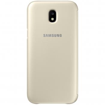 Étui portefeuille doré pour Samsung Galaxy J5 2017