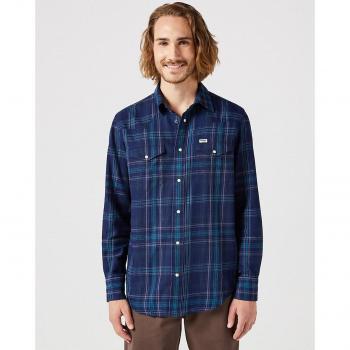 Wrangler Camicia 11235090 Maniche Lunghe S