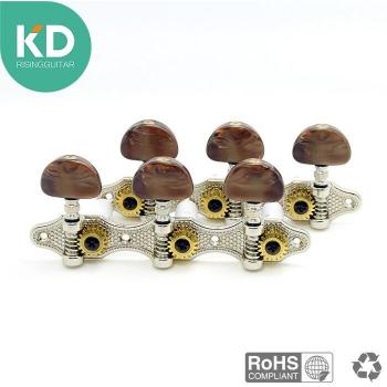 Nickel‑Einstellhörner 2‑Pack – Klassische Gitarre, N-7023, 1:18 Skala