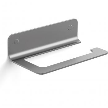 Saeta Porte-rouleau en aluminium gris mat par Lineabeta