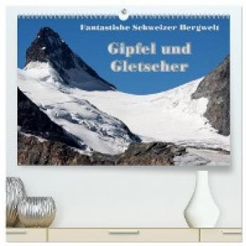 Premium Schweizer Bergwelt Wandkalender 2024