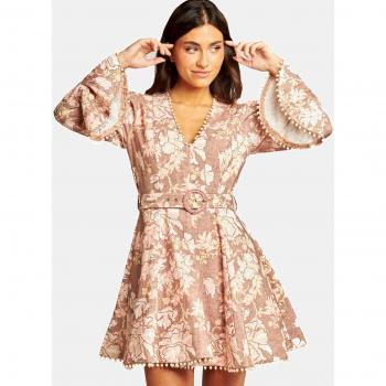Robe ALMA EN PENA V24CL117 à Motifs Multicolores