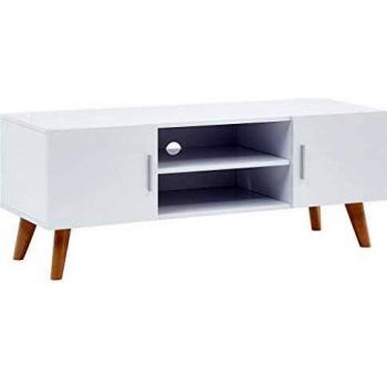 Eleganter TV-Schrank Weiß 120×40×46 cm MDF