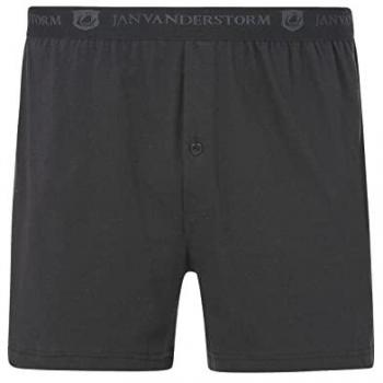 ELIEL Boxershorts für Herren, Jan Vanderstorm, Schwarz
