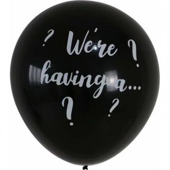 Gran Globo de Cumpleaños Negro 36