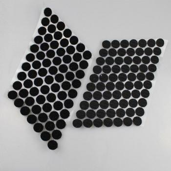 Cinta Adhesiva Multipunto 70 x 15 mm, Gancho y Bucle Redondo, Poli‑Nylon