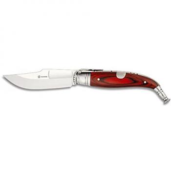 Faca Martinez Albainox 01010 Alumínio Vermelho 10cm