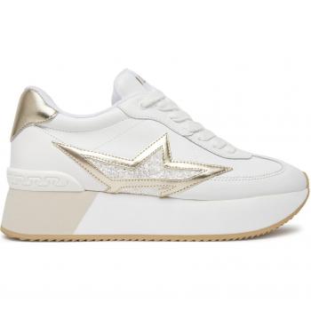 Sneakers Cuir Liujo Blanc 35 Femme