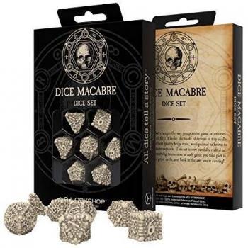 Q Workshop Macabre 7-Dice Set